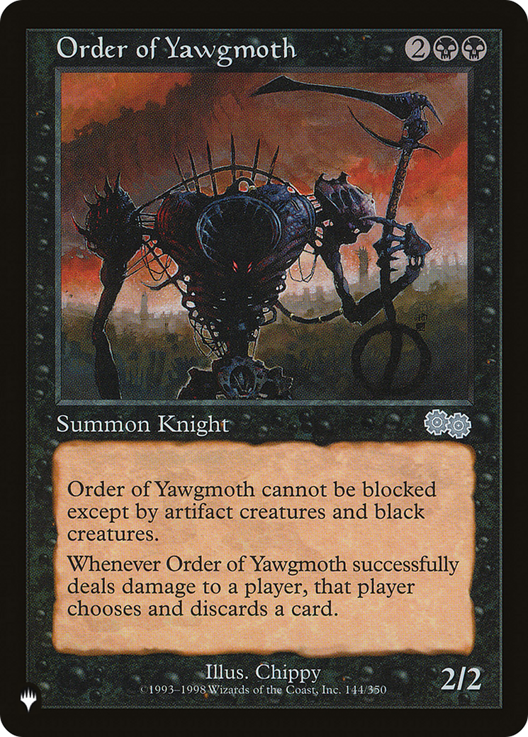 Order of Yawgmoth (USG) [The List] | Good Games Cannington