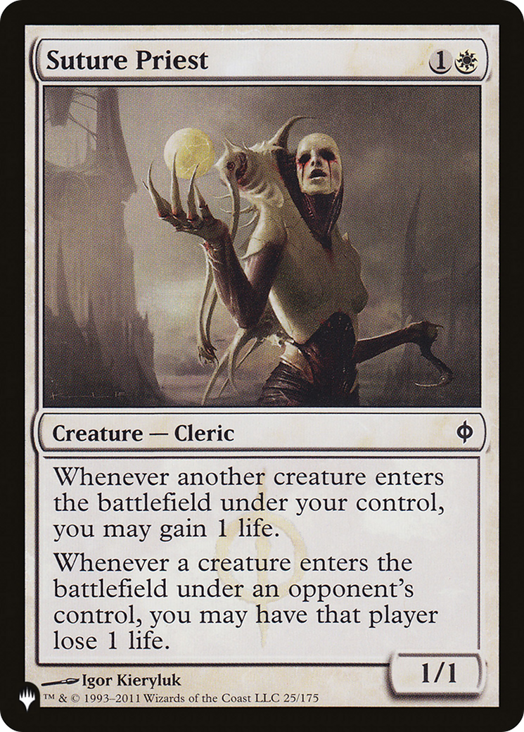 Suture Priest [The List] | Good Games Cannington