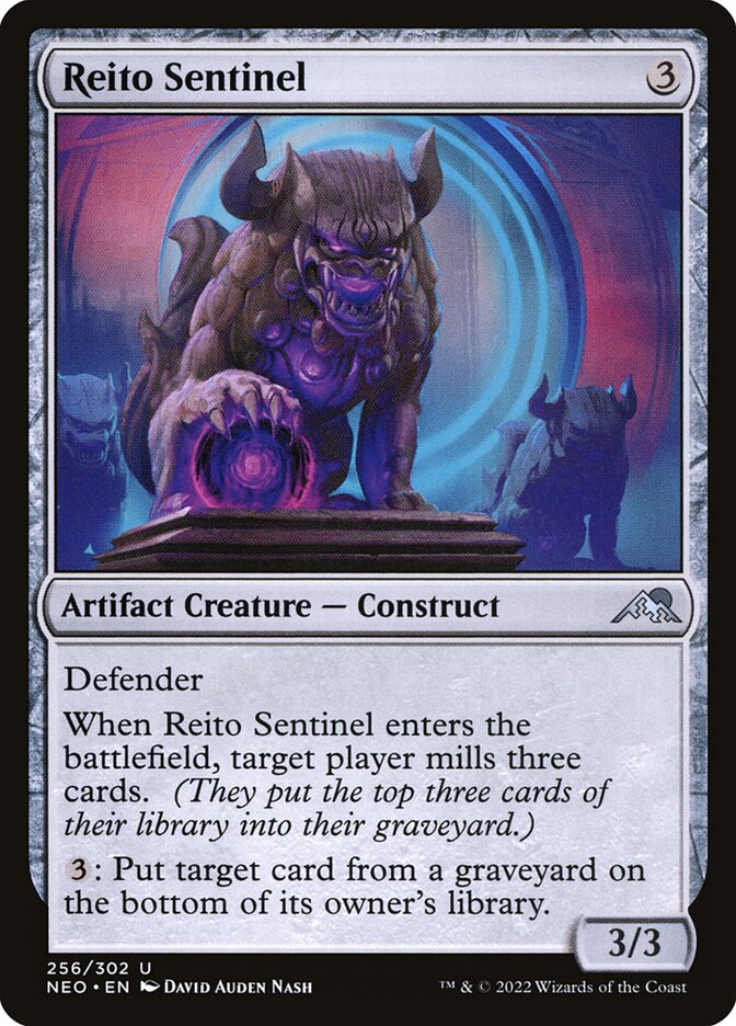 Reito Sentinel 256/302 (Kamigawa: Neon Dynasty)  | Good Games Cannington