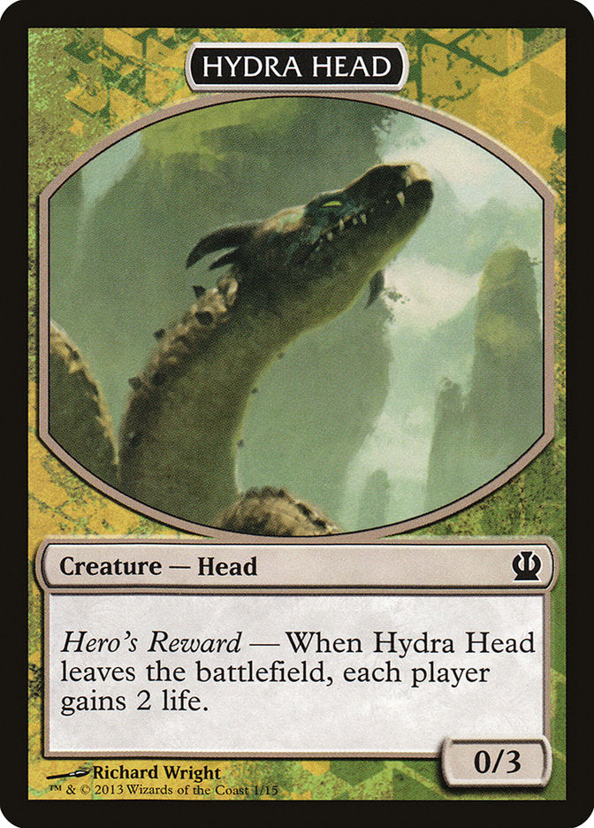Hydra Head Token [Theros Face the Hydra] | Good Games Cannington