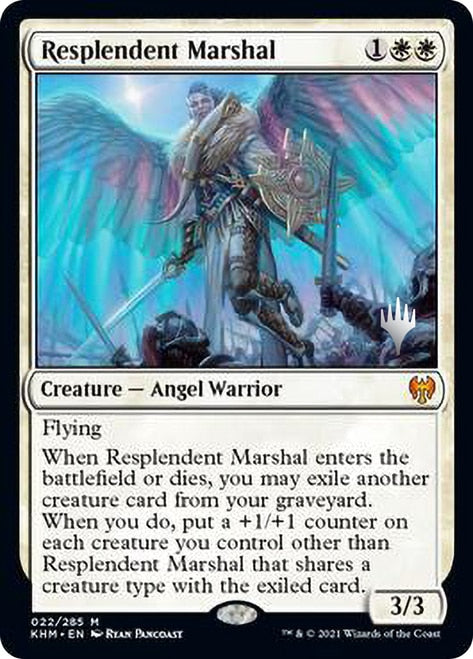 Resplendent Marshal (Promo Pack) [Kaldheim Promos] | Good Games Cannington