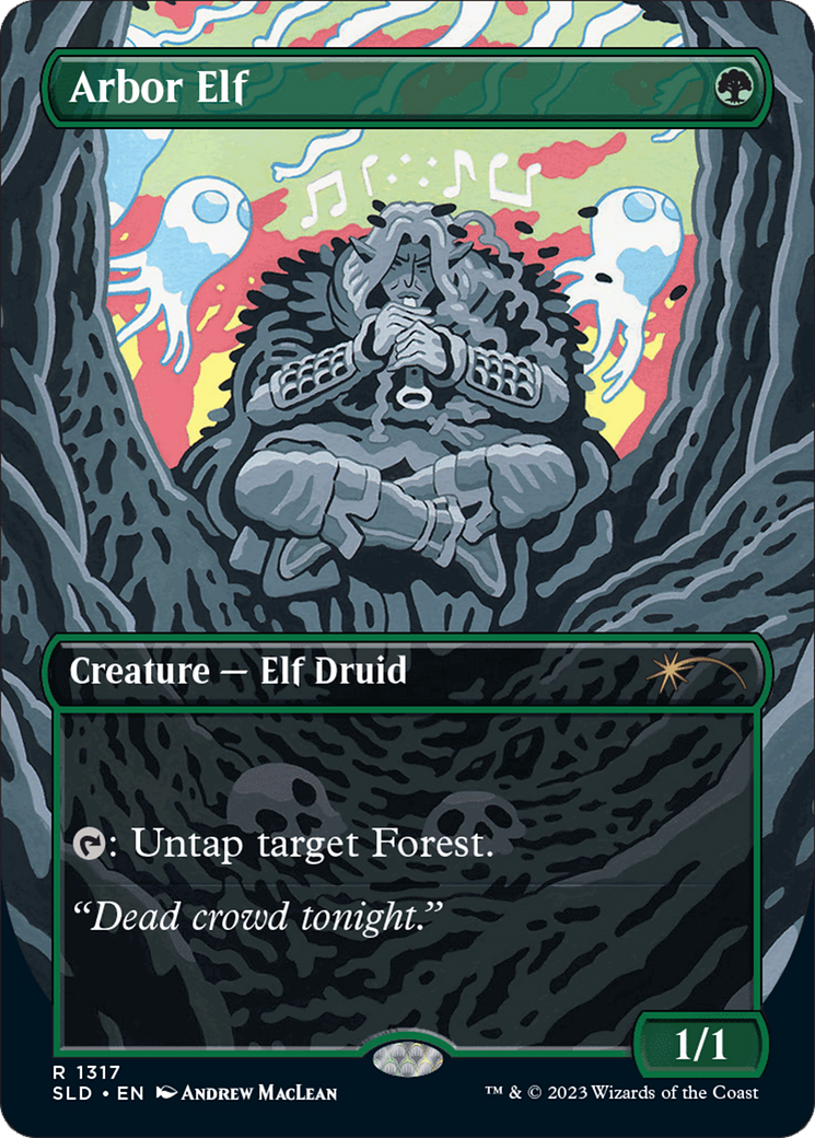 Arbor Elf (Rainbow Foil) [Secret Lair Drop Series] | Good Games Cannington
