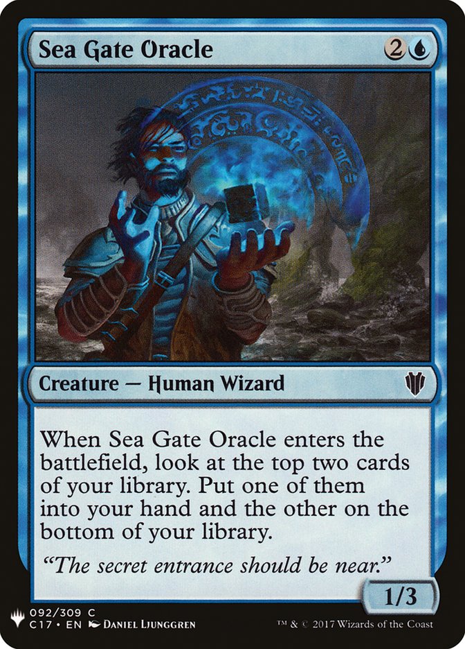 Sea Gate Oracle [Mystery Booster] | Good Games Cannington