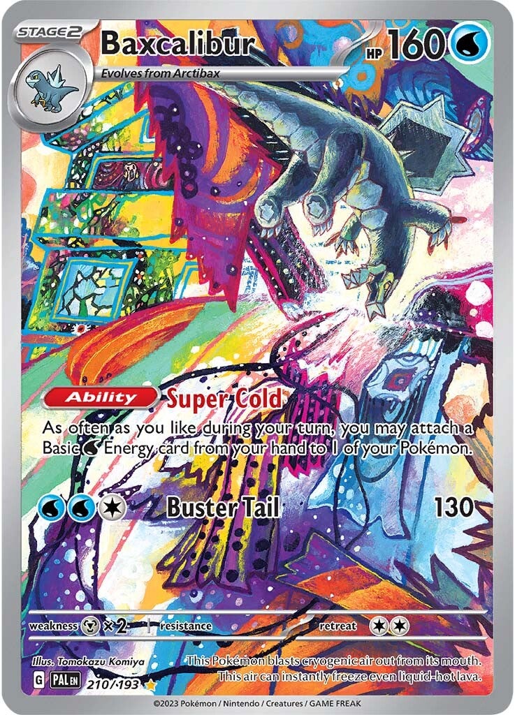 Baxcalibur (210/193) [Scarlet & Violet: Paldea Evolved] | Good Games Cannington