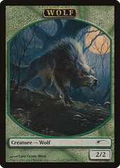 Human // Wolf Double-Sided Token [Friday Night Magic 2012] | Good Games Cannington