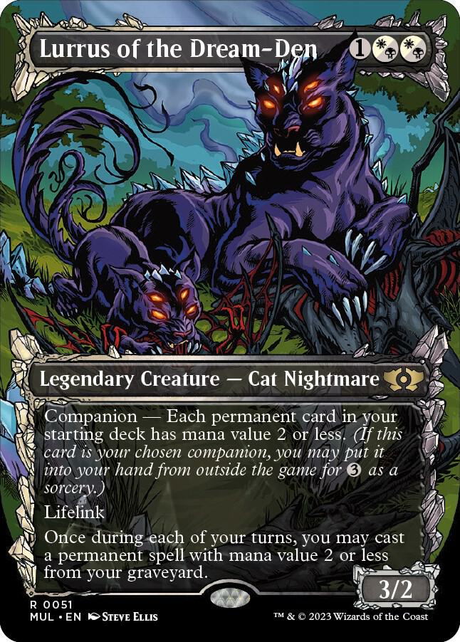 Lurrus, of the Dream-Den 51 (March of the Machine: Multiverse Legends)  - Borderless | Good Games Cannington