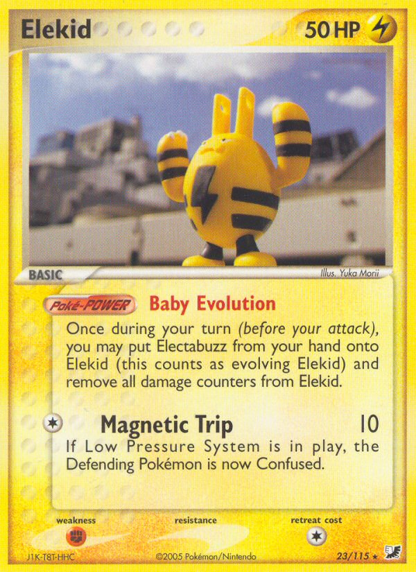 Elekid (23/115) [EX: Unseen Forces] | Good Games Cannington