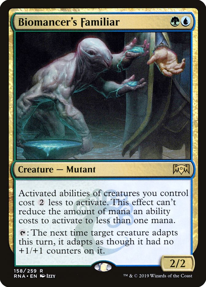 Biomancer's Familiar 158 (Ravnica Allegiance)  | Good Games Cannington