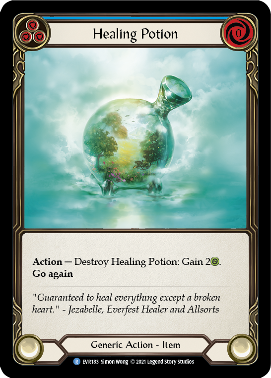 Healing Potion [EVR183] (Everfest)  1st Edition Normal | Good Games Cannington