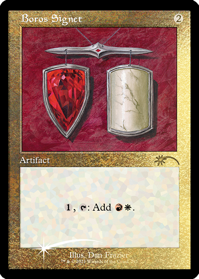 Boros Signet (Retro) (Foil Etched) [Secret Lair Drop Series] | Good Games Cannington