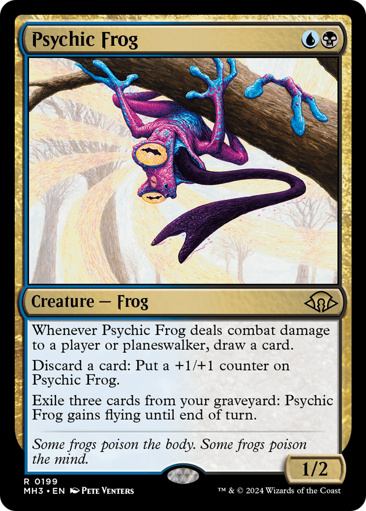 Psychic Frog [Modern Horizons 3] | Good Games Cannington