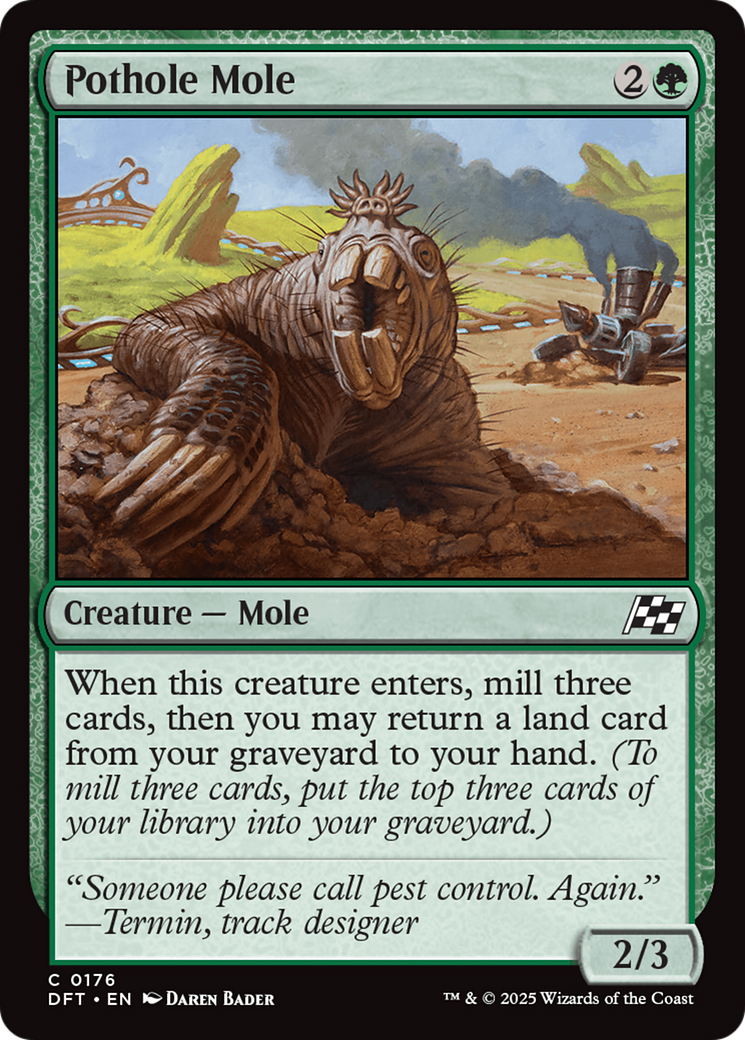 Pothole Mole [Aetherdrift] | Good Games Cannington