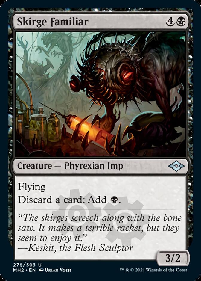 Skirge Familiar (Foil Etched) [Modern Horizons 2] | Good Games Cannington