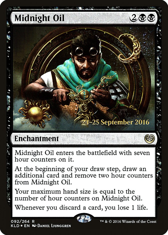 Midnight Oil [Kaladesh Prerelease Promos] | Good Games Cannington