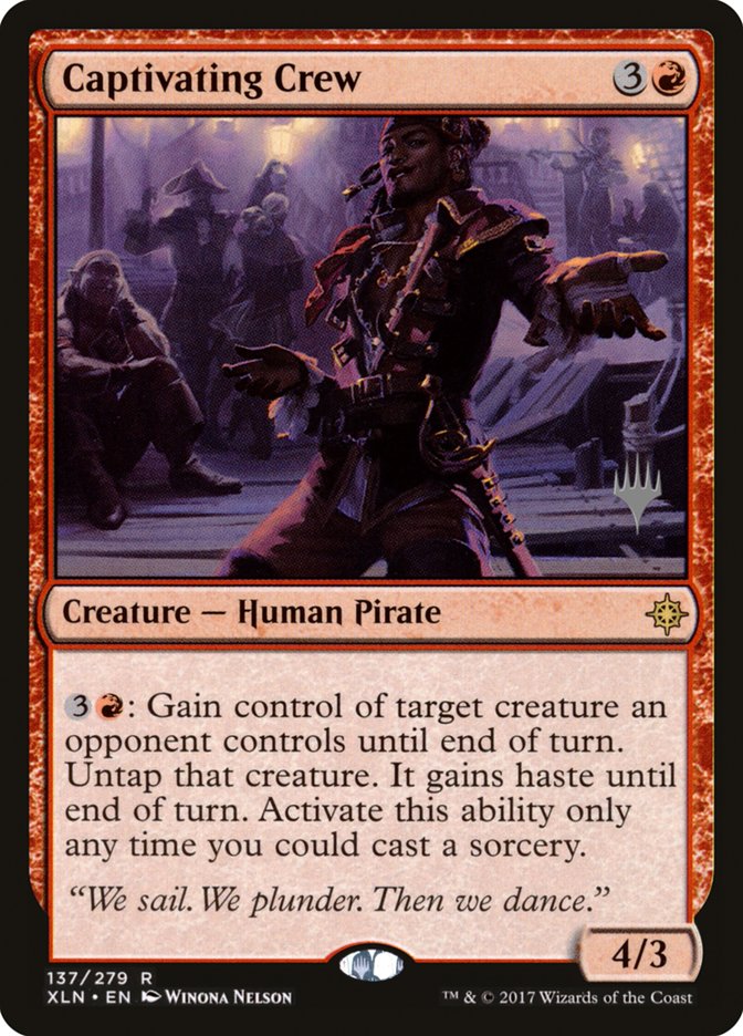 Captivating Crew (Promo Pack) [Ixalan Promos] | Good Games Cannington