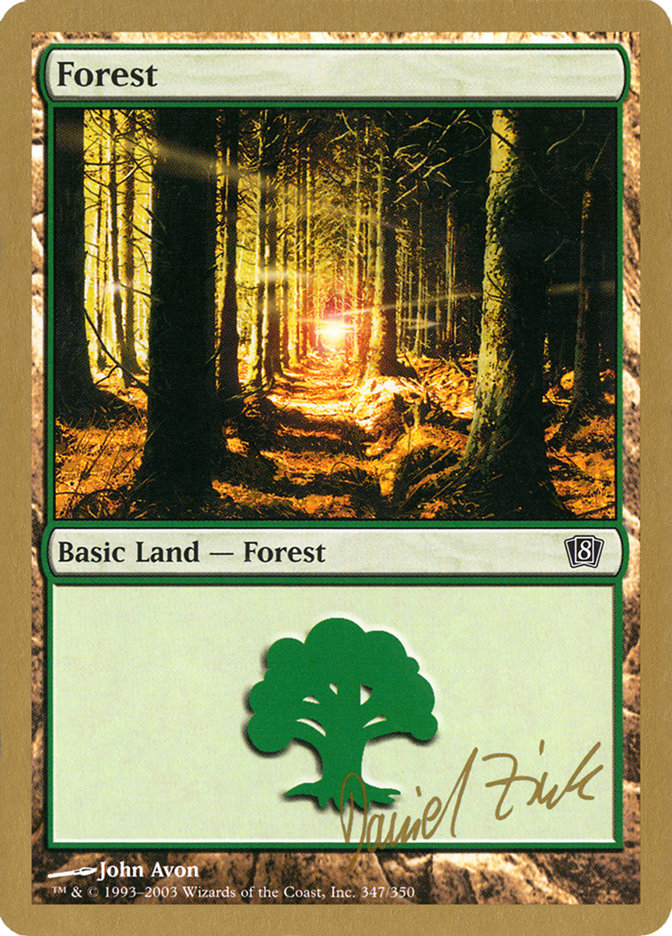 Forest (dz347) (Daniel Zink) [World Championship Decks 2003] | Good Games Cannington