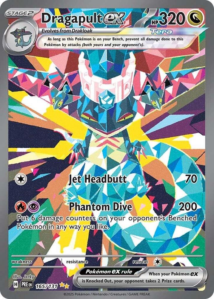 Dragapult ex (165/131) [Scarlet & Violet: Prismatic Evolutions] | Good Games Cannington