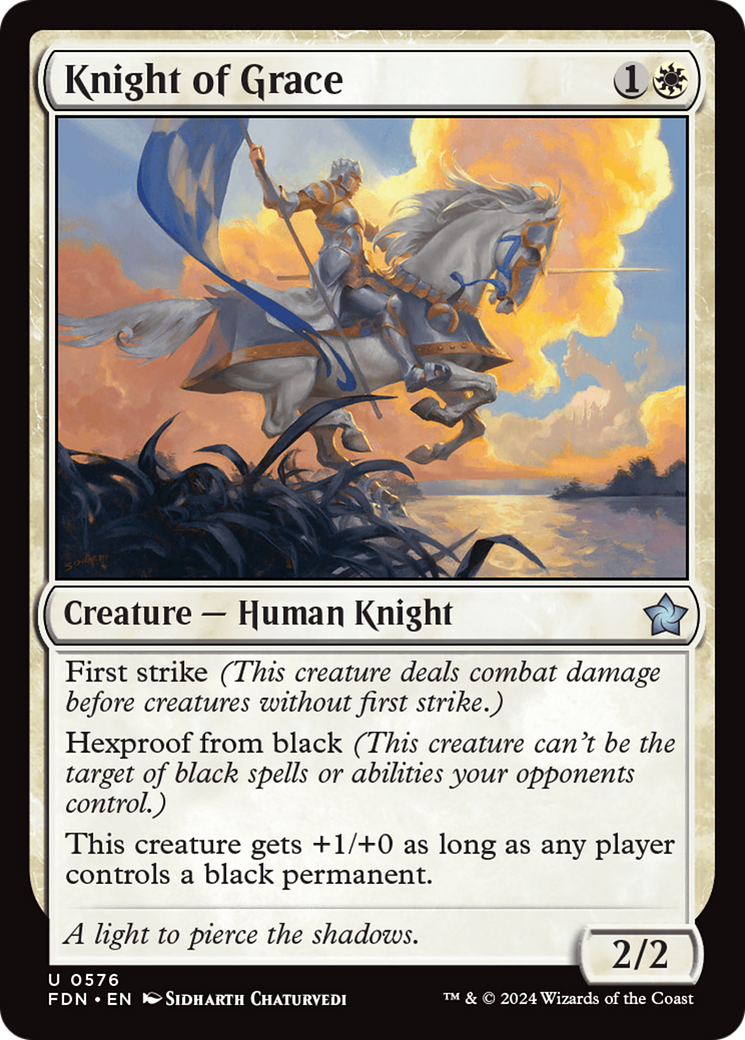 Knight of Grace [Foundations] | Good Games Cannington