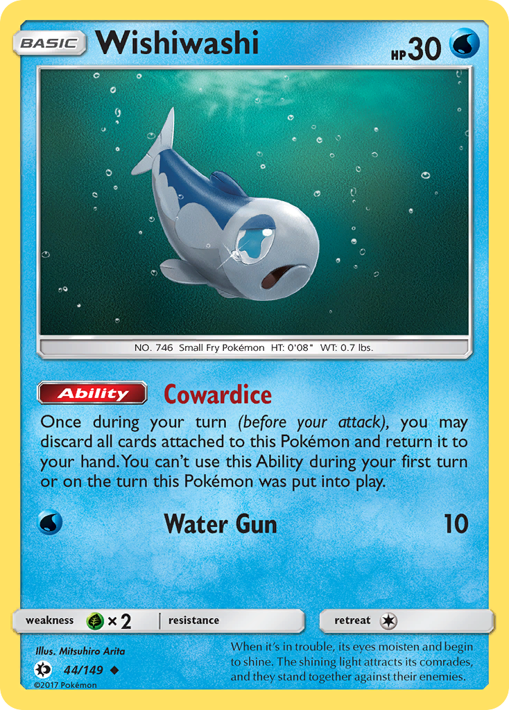 Wishiwashi (44/149) [Sun & Moon: Base Set] | Good Games Cannington
