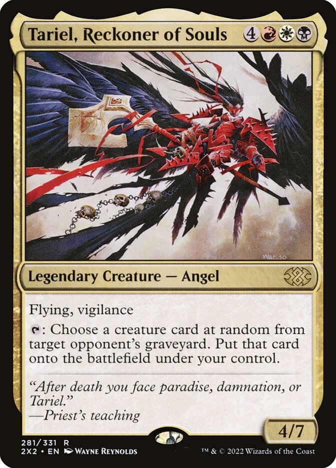 Tariel, Reckoner of Souls 281/331 (Double Masters 2022)  | Good Games Cannington