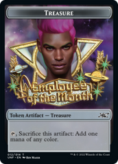 Cat // Treasure (12) Double-Sided Token [Unfinity Tokens] | Good Games Cannington