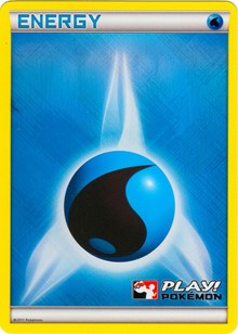 Water Energy (2011 Play Pokemon Promo) [League & Championship Cards] | Good Games Cannington