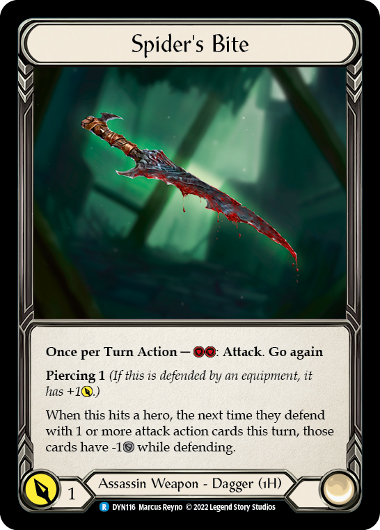 Spider's Bite [DYN116] (Dynasty)  Rainbow Foil | Good Games Cannington
