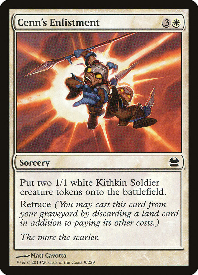 Cenn's Enlistment 9 (Modern Masters)  | Good Games Cannington