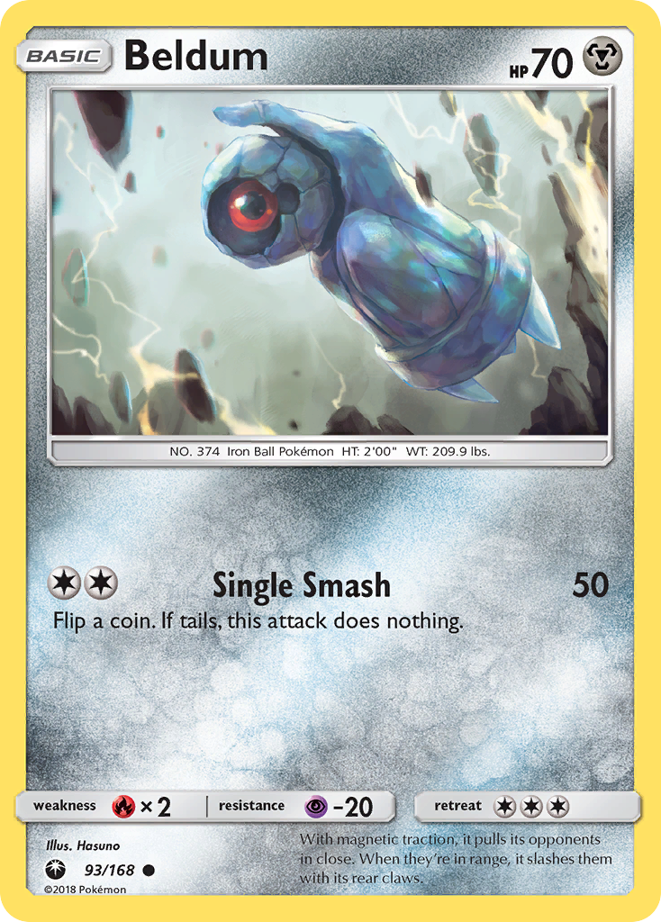 Beldum (93/168) [Sun & Moon: Celestial Storm] | Good Games Cannington