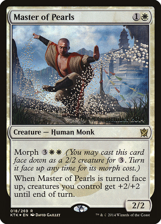 Master of Pearls [Khans of Tarkir Prerelease Promos] | Good Games Cannington
