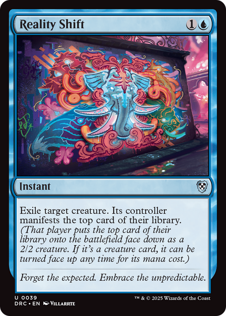 Reality Shift [Aetherdrift Commander] | Good Games Cannington