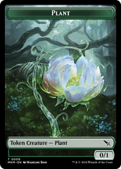 Detective // Plant Double-Sided Token [Murders at Karlov Manor Tokens] | Good Games Cannington