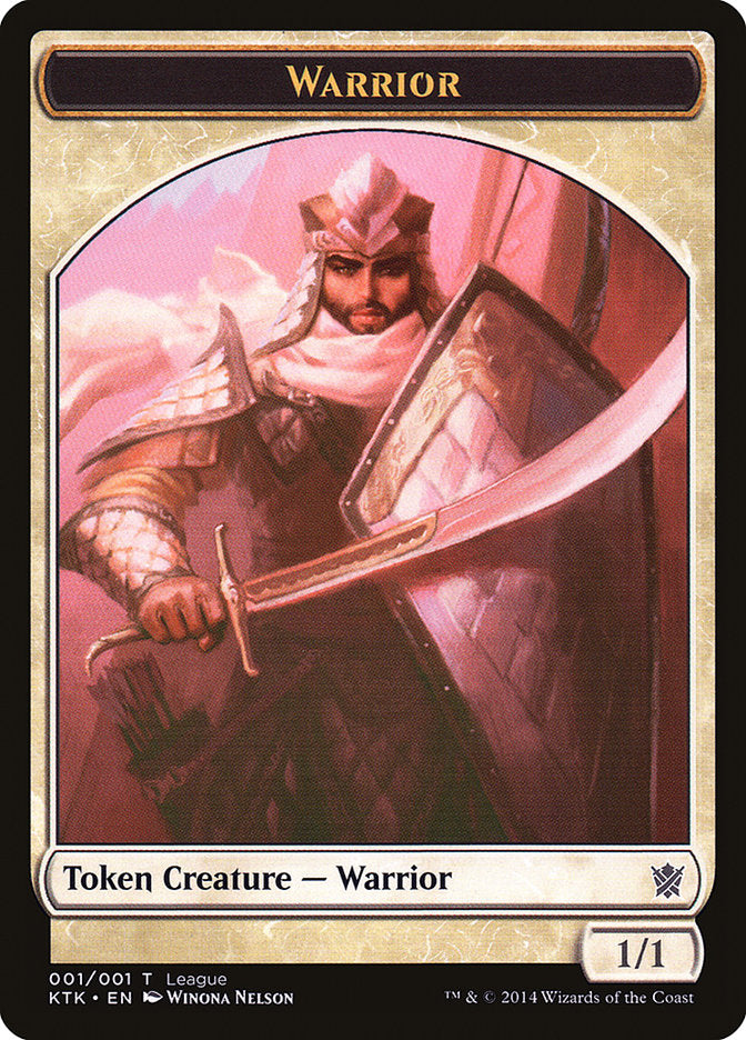 Warrior Token [League Tokens 2014] | Good Games Cannington