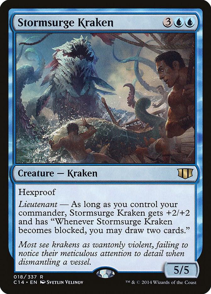 Stormsurge Kraken 18/337 (Commander 2014)  | Good Games Cannington