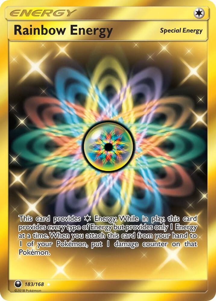 Rainbow Energy 183/168 (SM - Celestial Storm)  - Holofoil | Good Games Cannington