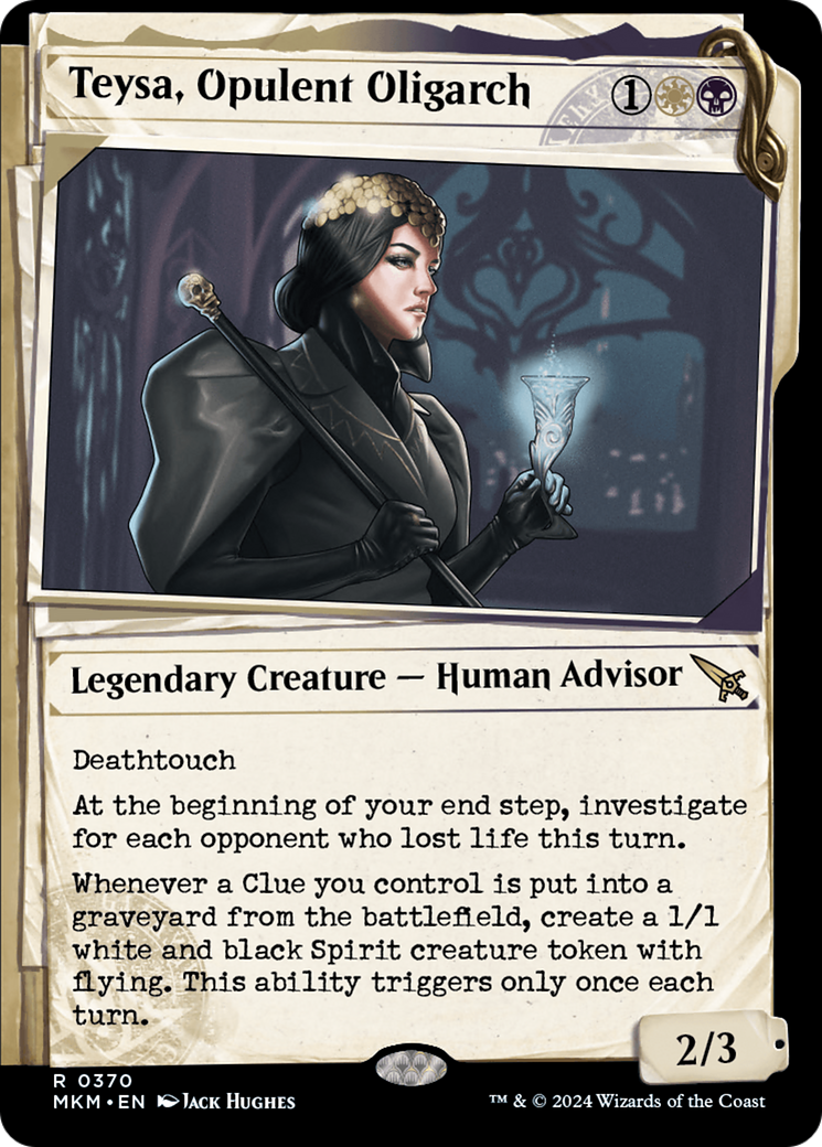 Teysa, Opulent Oligarch (Showcase) (0370) [Murders at Karlov Manor] | Good Games Cannington