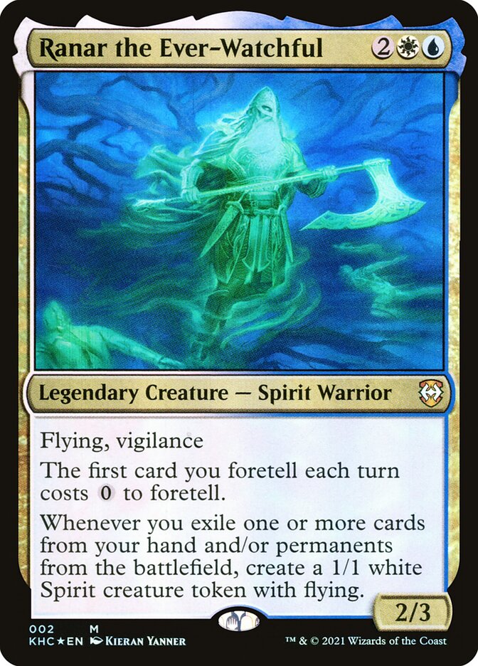 Ranar the Ever-Watchful 2/1 (Commander: Kaldheim)  - Foil | Good Games Cannington