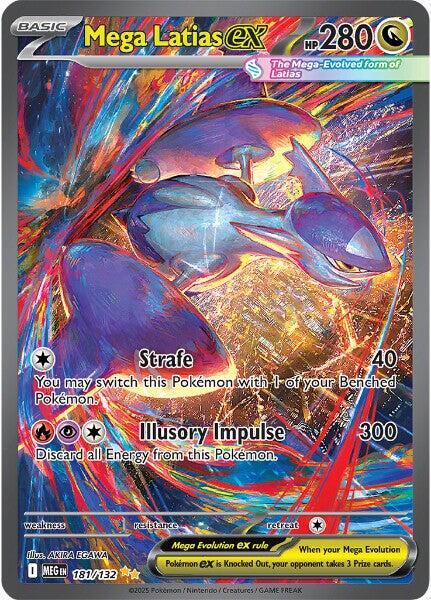 Mega Latias ex 181/132 (ME01: Mega Evolution)  - Holofoil | Good Games Cannington