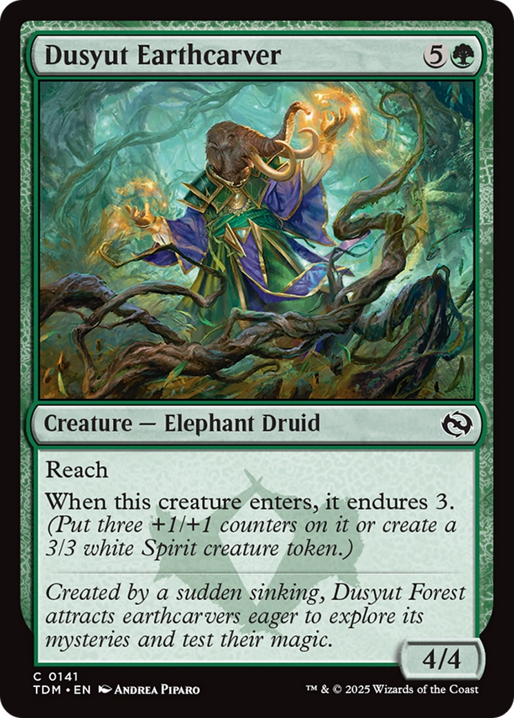 Dusyut Earthcarver [Tarkir: Dragonstorm] | Good Games Cannington