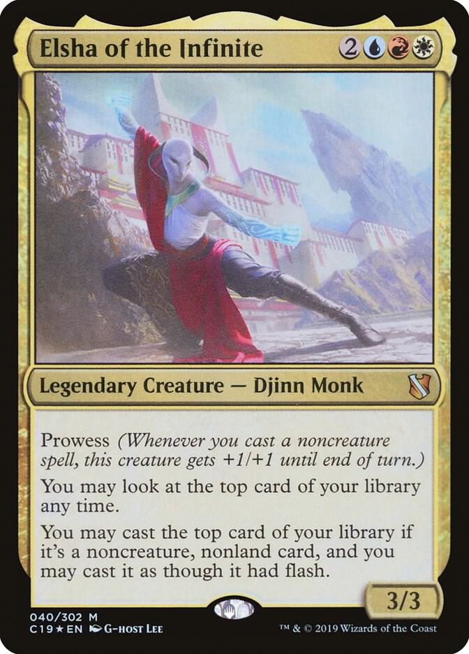 Elsha of the Infinite 40 (Commander 2019)  - Foil | Good Games Cannington