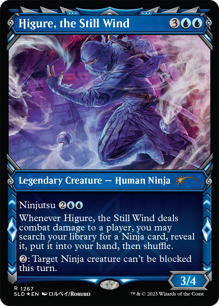Higure, the Still Wind (Halo Foil) [Secret Lair Drop Series] | Good Games Cannington