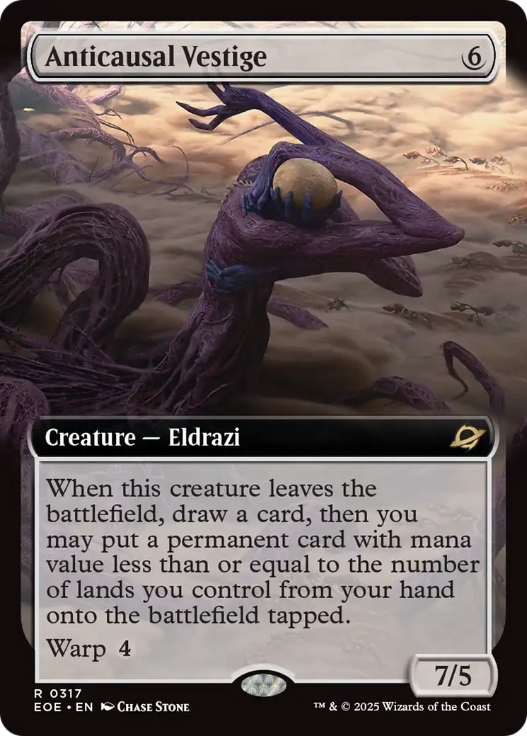 Anticausal Vestige (Extended Art) [Edge of Eternities] | Good Games Cannington