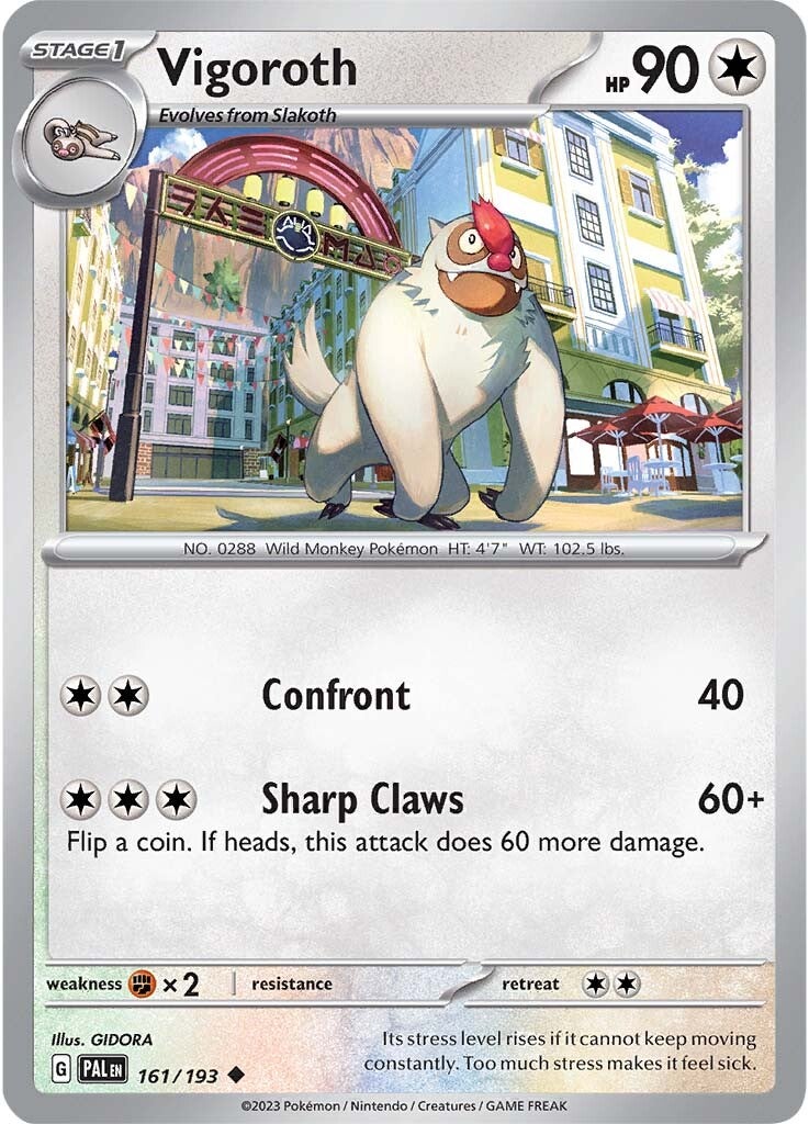 Vigoroth (161/193) [Scarlet & Violet: Paldea Evolved] | Good Games Cannington