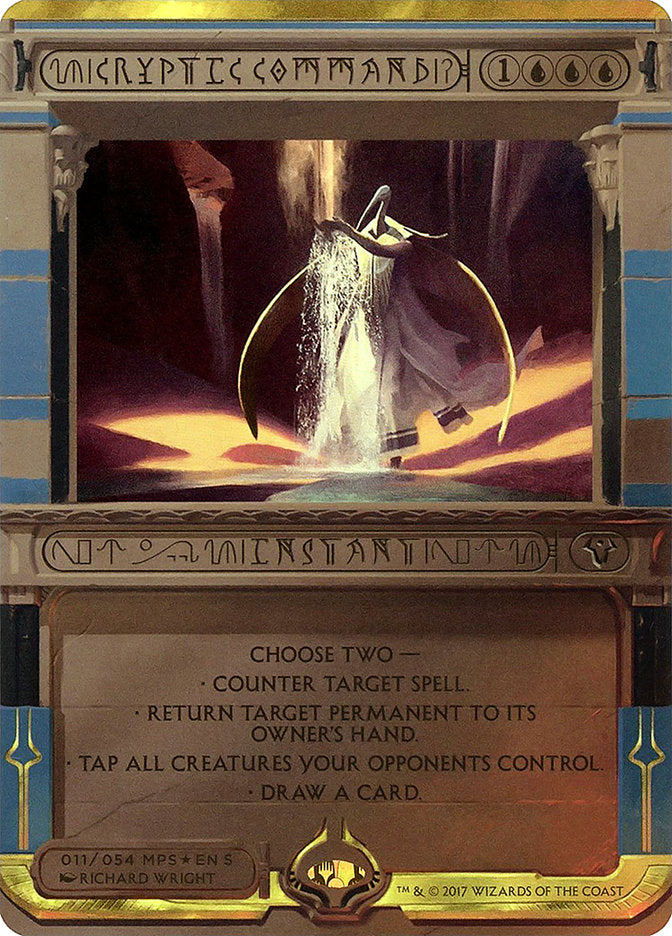 Cryptic Command (Invocation) [Amonkhet Invocations] | Good Games Cannington