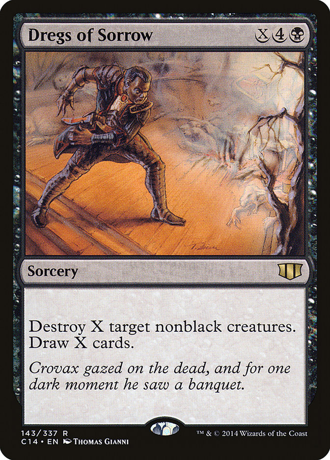 Dregs of Sorrow 143 (Commander 2014)  | Good Games Cannington