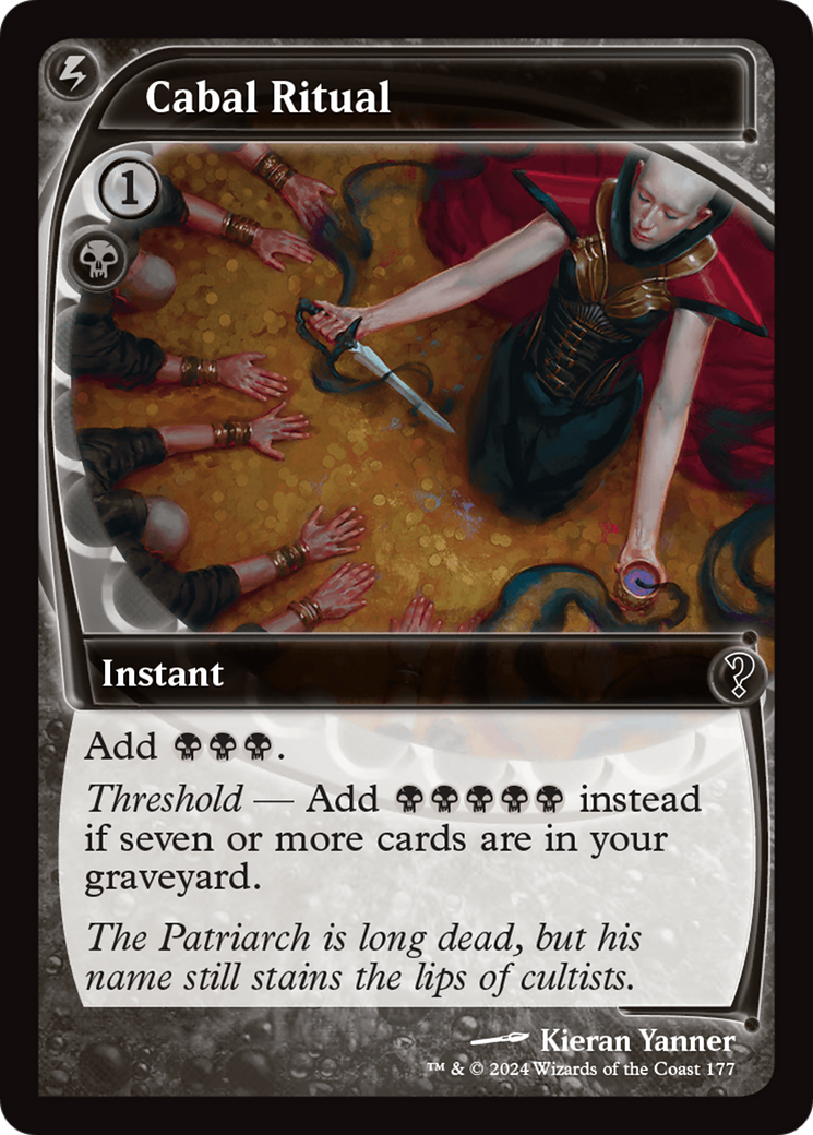 Cabal Ritual (Future Sight) [Mystery Booster 2] | Good Games Cannington