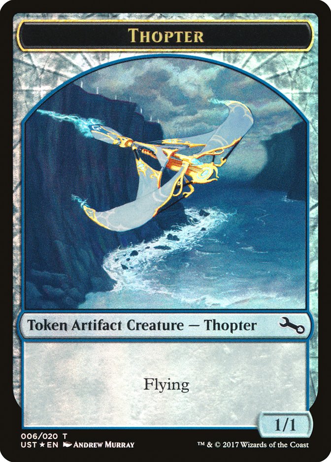 Thopter // Thopter Double-Sided Token [Unstable Tokens] | Good Games Cannington