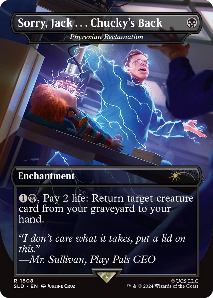 Sorry, Jack . . . Chucky's Back - Phyrexian Reclamation [Secret Lair Drop Series] | Good Games Cannington