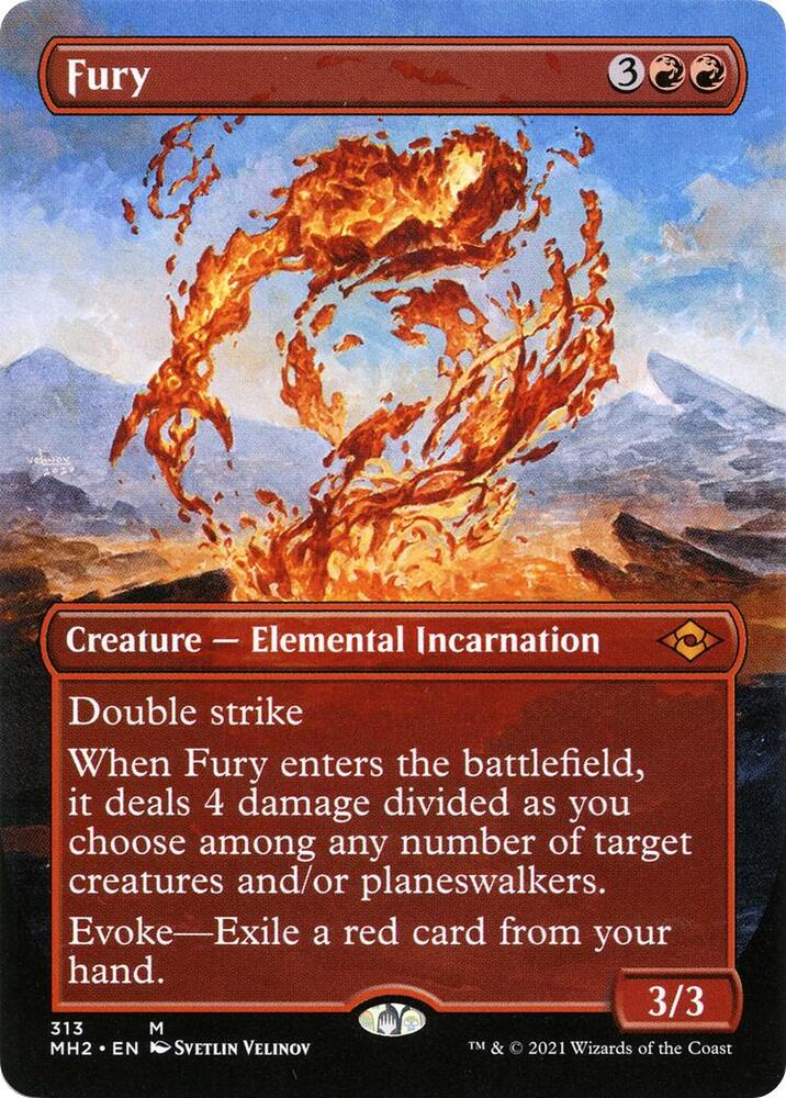 Fury Borderless 313 (Modern Horizons 2)  | Good Games Cannington