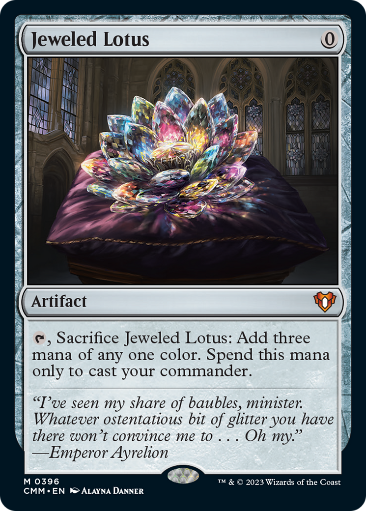 Jeweled Lotus [Commander Masters] | Good Games Cannington